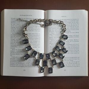 The Limited Gray and Gold Chain Necklace